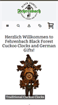 Mobile Screenshot of germanclocksandgifts.com